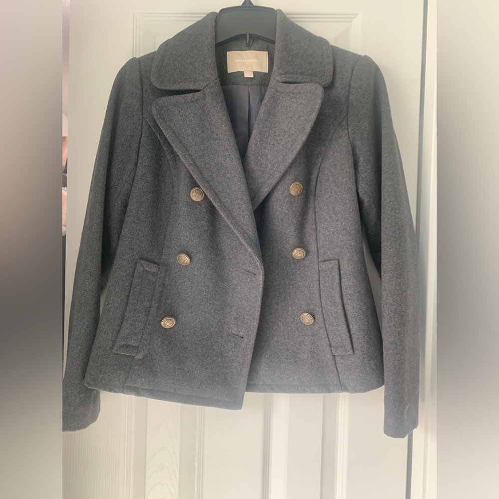 Banana Republic pea coat size xs